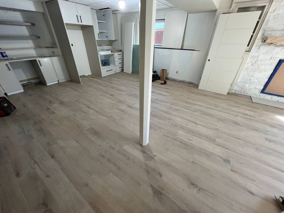 Basement Suite Finish — after
