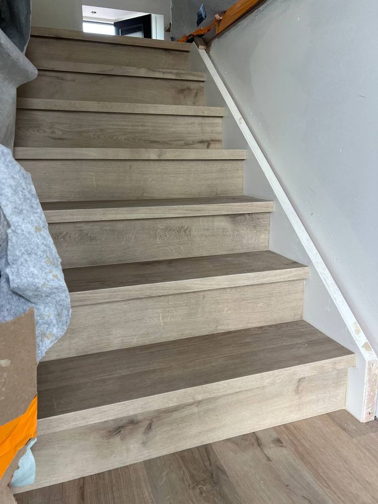 Staircase Refinish — after